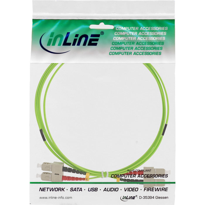 Cable Duplex De Fibra Óptica Inline Sc/Sc 50/125?M Om5 5m