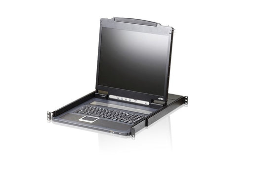 EAN 4710469345036 - ATEN CL3000N consola de rack 48,3 cm (19") 1280 x 1024 Pixeles Aluminio Negro 1U imagen 1