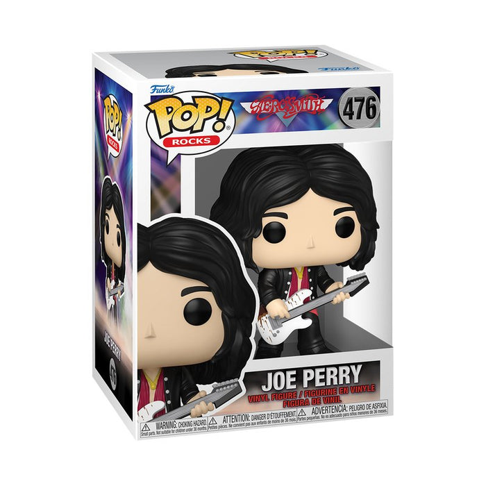 EAN 0889698862097 - FUNKO POP! Joe Perry with White Guitar imagen 4