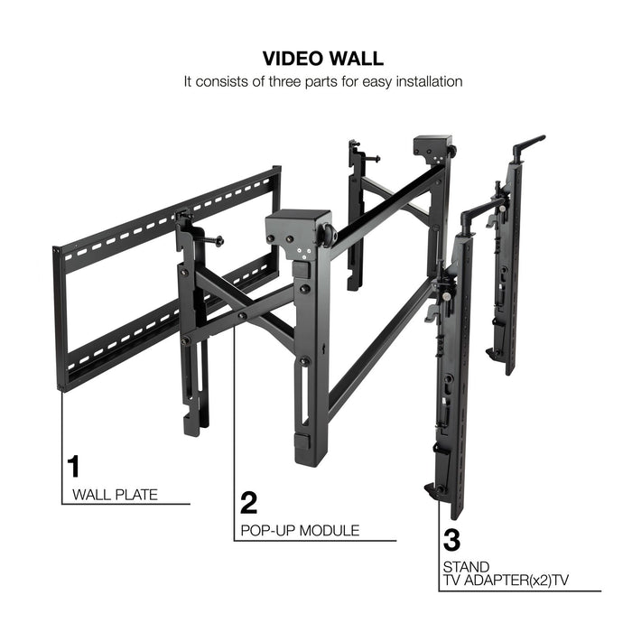 EAN 8433281013063 - TooQ TQVW5470T soporte para pantalla de señalización 177,8 cm (70") imagen 2