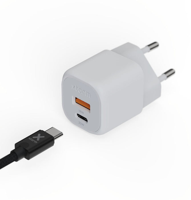 Cargador De Pared Xtorm Xec020 1xusb Tipo-C 1xusb 20w