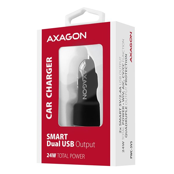 EAN 8595247904355 - Axagon PWC-5V5 cargador de dispositivo móvil Teléfono móvil, Smartphone, Tableta, Universal Negro Encende imagen 12