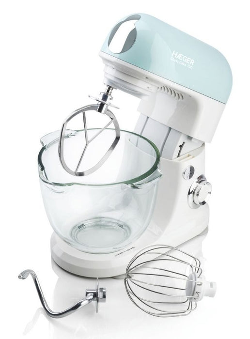 EAN 5608475037986 - Haeger Glass Cake 700 Batidora de varillas 700 W Color aguamarina, Blanco imagen 3