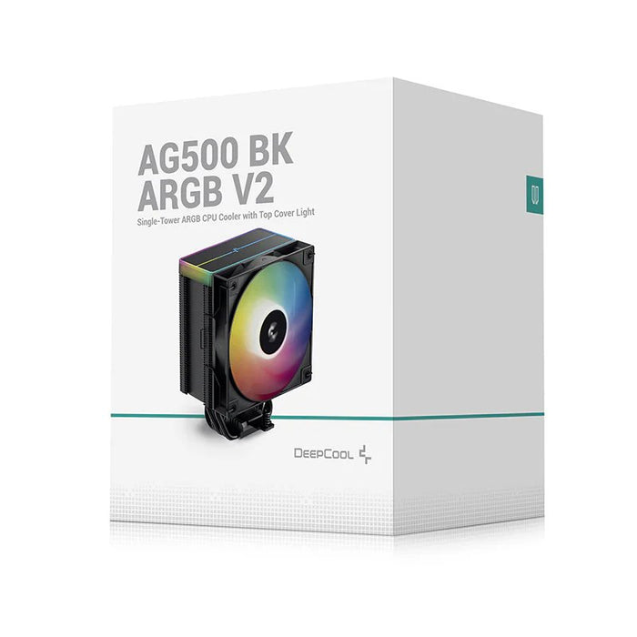 EAN 6933412729334 - DeepCool AG500 BK ARGB V2 Procesador Refrigerador de aire 11,9 cm Negro imagen 6