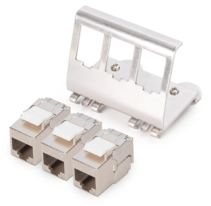 Digitus Adaptador Para Carril Din Para 3x Keystone Module