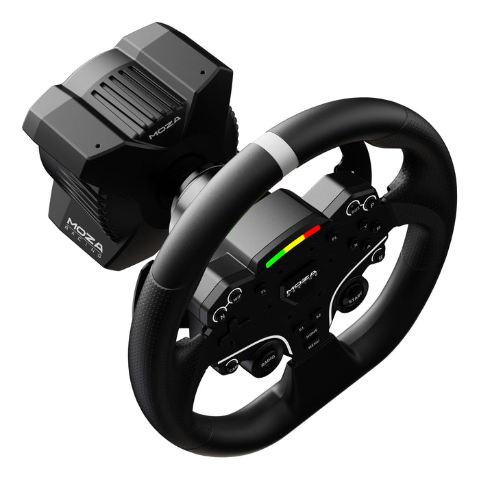 EAN 6973137270711 - Moza Racing RS074 mando y volante Negro Bluetooth/USB Volante + Pedales Digital PC imagen 3