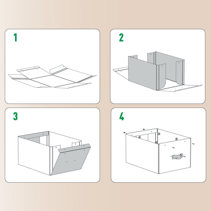 Leitz Aufbewahrungsboxen Puro 27,5 X 37,5 X 20,0 Cm