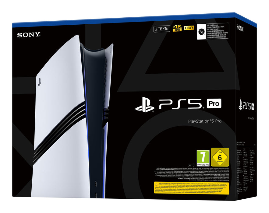 EAN 711719024040 - Sony PlayStation 5 Pro 2 TB Wifi Negro, Blanco imagen 9
