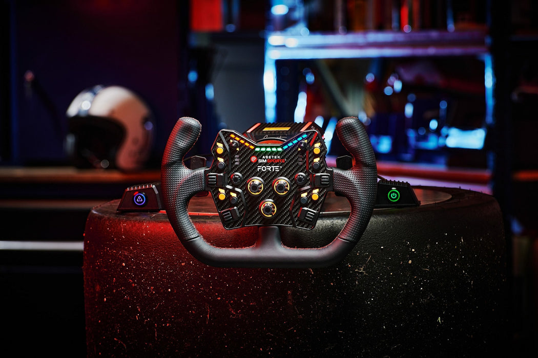 Asetek Simsports Gt Rim - Open D, Leder