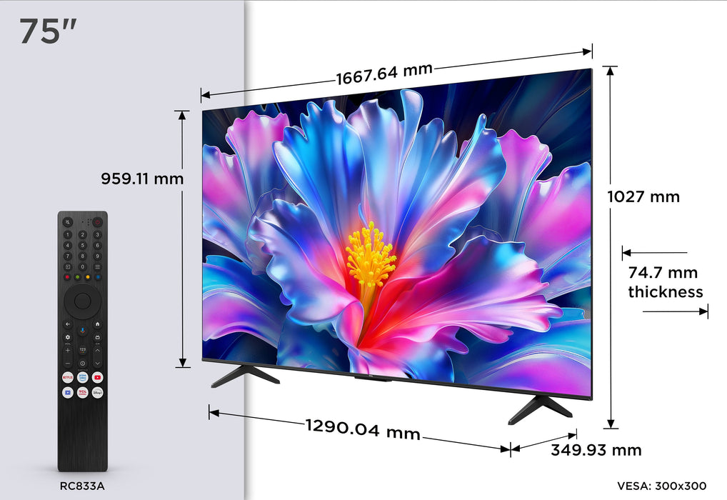 Tcl Tcl 75p6l Led Tv (Null Cm (Null Zoll)) 75p6l