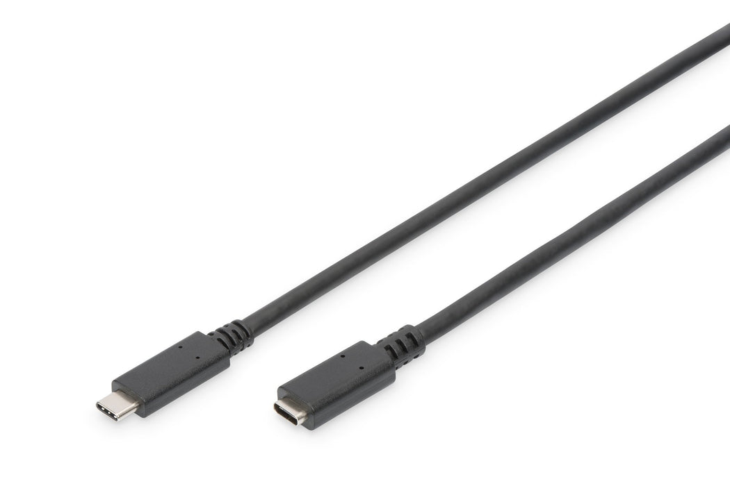 EAN 4016032455318 - Digitus AK-300210-020-S cable USB USB 2.0 2 m USB C 0,48 Gbit/s Negro imagen 1