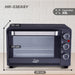 EAN 8426156019239 - Grunkel HR-23EASY horno 23 L 1600 W Negro, Acero inoxidable imagen 3