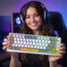 EAN 8681949017001 - Inca IKG-457 teclado Juego USB QWERTY Alemán Blanco imagen 2