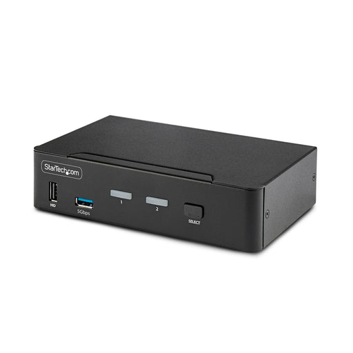 EAN 0065030894906 - StarTech.com D86A2-2-PORT-8K-KVM interruptor KVM Negro imagen 1