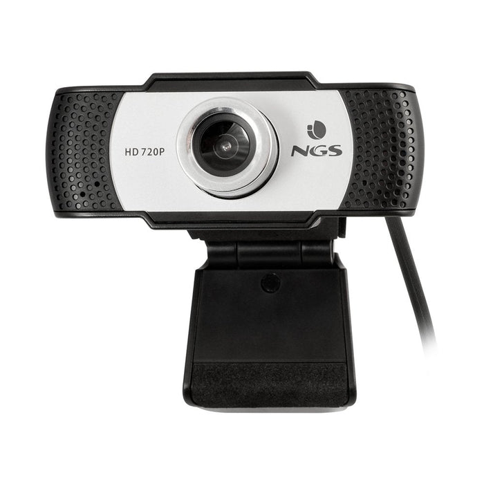 Webcam Con Micrófono Ngs Xpresscam720 1280*720 Campo Visual 60º Base Ajustable Usb Plug And Play