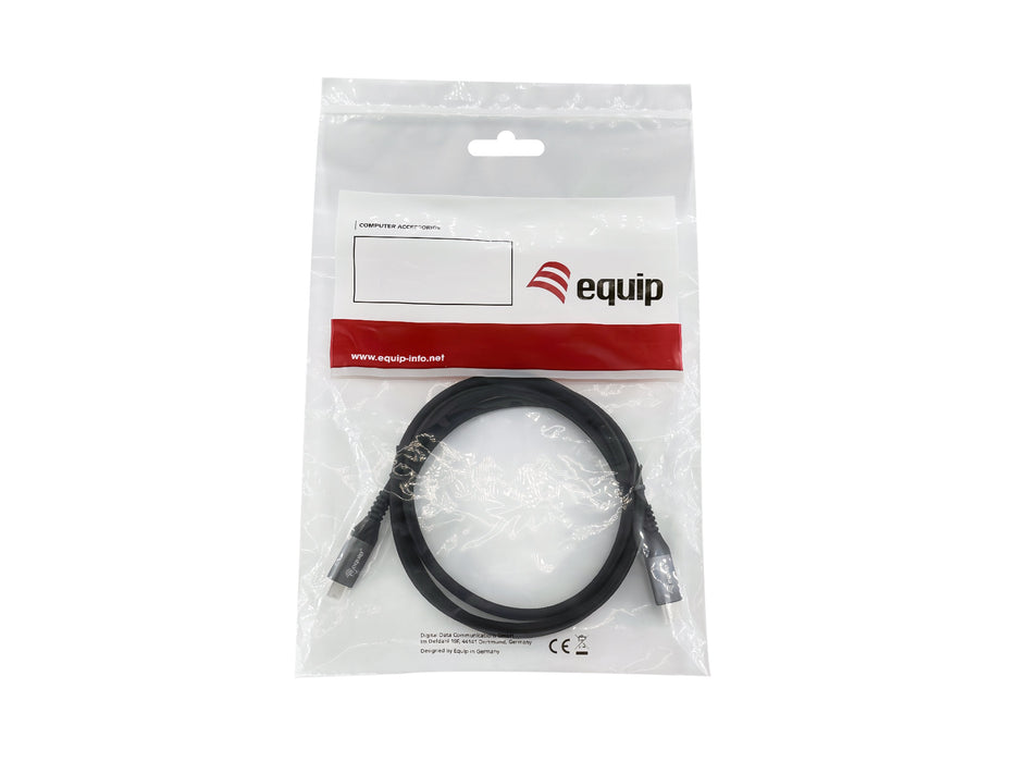 Equip Cable Usb-C4.0->C 40gbps Pd240w M M 0.50m Negro