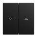EAN 4011395360767 - Busch-Jaeger 2CKA001713A0203 placa de pared y cubierta de interruptor Negro imagen 1