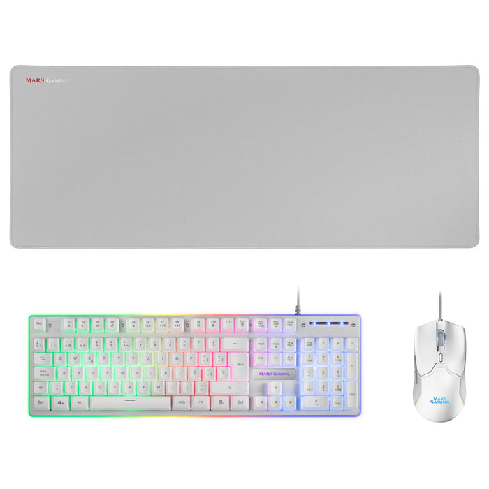 EAN 4710562759037 - Mars Gaming MCPXWES teclado Ratón incluido Juego USB Español imagen 1