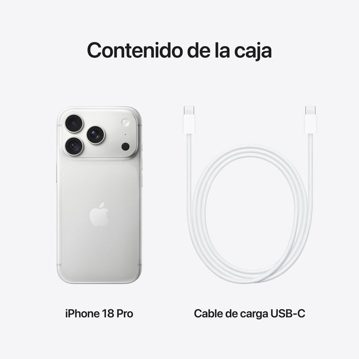 EAN 0195951415994 - Apple iPhone 18 Pro 16 cm (6.3") SIM doble iOS 27 5G USB Tipo C 4056 mAh imagen 9