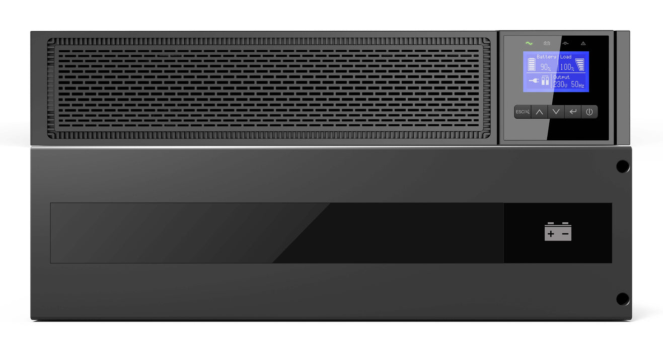 Levelone Usv Online Iot 6kva 6000w Volta Negro