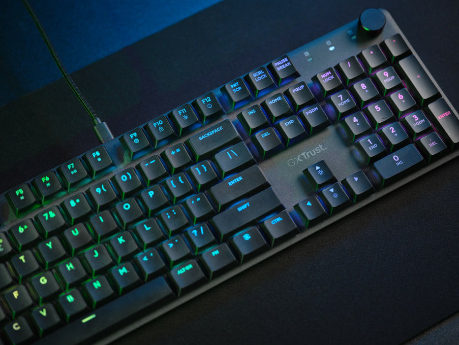 EAN 8713439249101 - Trust GXT 866 TORIX teclado Juego USB QWERTY Internacional de EE.UU. Negro imagen 11