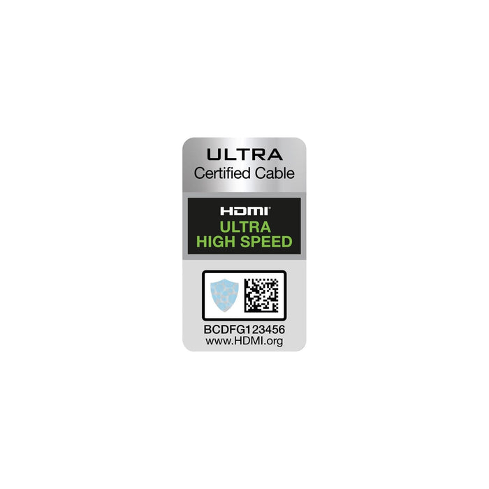 Cable Hdmi De Ultra Certificado Inline M/M 8k4k Negro 1m