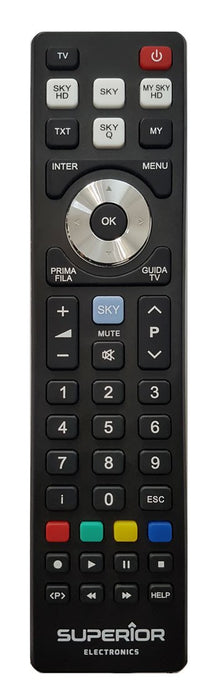 EAN 8054242080612 - Superior Electronics SUPTRB027 mando a distancia Cielo Botones imagen 1