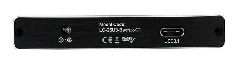 EAN 4260070125997 - LC-Power LC-25U3-Becrux-C1 Caja de disco duro (HDD) Negro 2.5" imagen 4