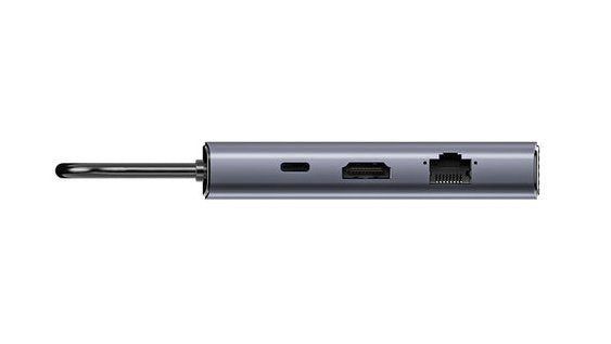 Unitek D1113cgy01 Hub De Interfaz 2 X Usb 3.2 Gen 2 (3.1 Gen 2) Type-C 1000 Mbit/S Gris