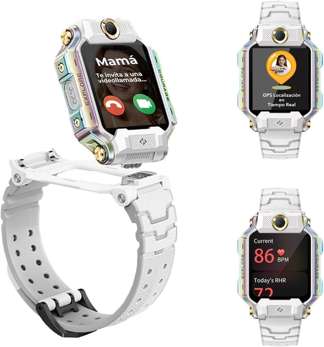 Imoo Watch Phone X10 Weiss Kinder Smart-Watch