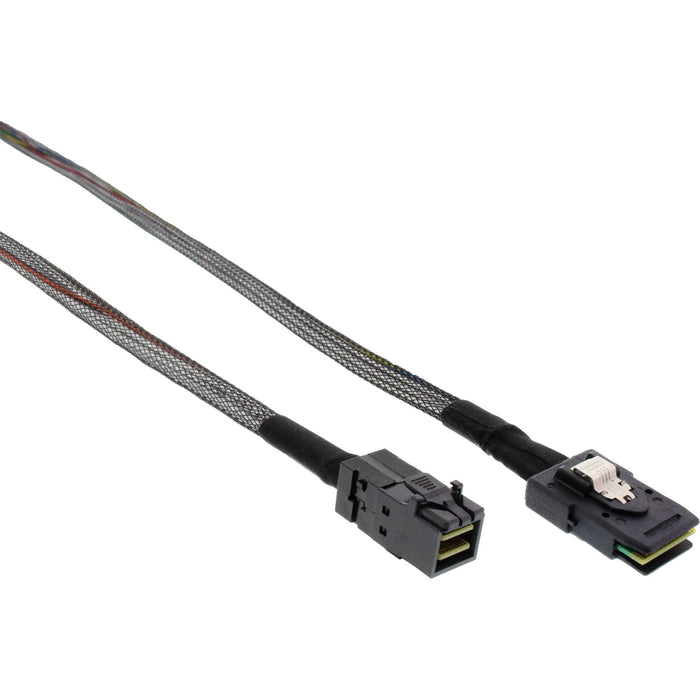 Cable Inline Mini Sas Hd Sff-8643 A Sff-8087 Con Banda Lateral De 0,5 M