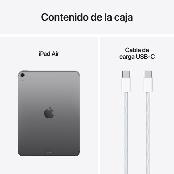 EAN 0195949988936 - Apple iPad Air 5G Apple M TD-LTE & FDD-LTE 1 TB 27,9 cm (11") 8 GB Wi-Fi 6E (802.11ax) iPadOS 18 Gris imagen 10