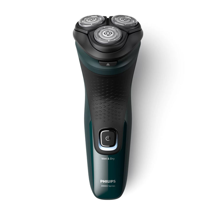 EAN 8720689019040 - Philips X3002/00 afeitadora Máquina de afeitar de rotación Recortadora Negro, Verde imagen 2
