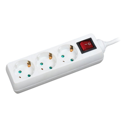 EAN 4052792003444 - LogiLink LPS206 base múltiple 1,4 m 3 salidas AC Blanco imagen 1