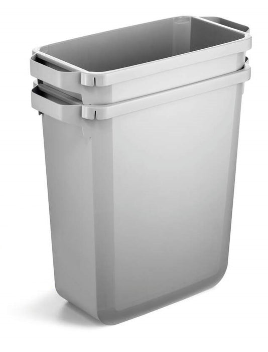 EAN 4005546732527 - Durable 1800503050 cubo de basura Rectangular Plástico Gris imagen 2