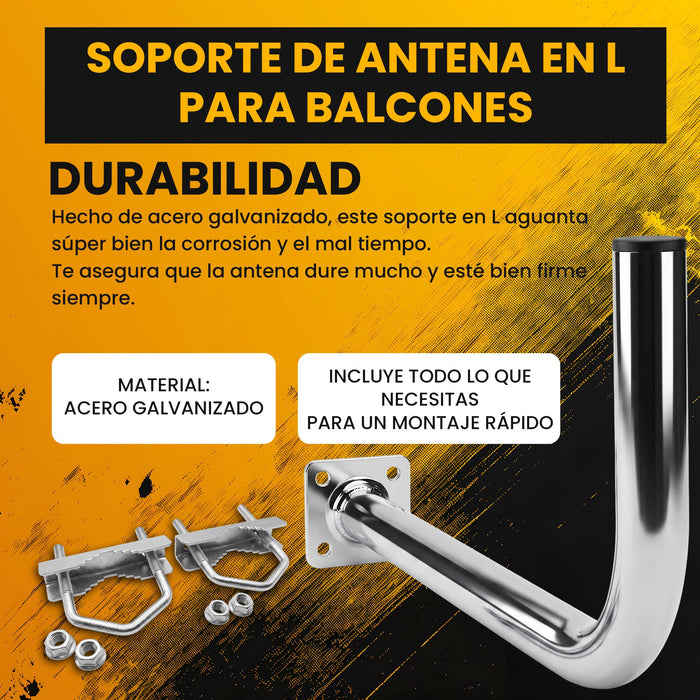 EAN 5902560366815 - Extralink L500 BALCONY HANDLE MOUNT WITH U-BOLTS M8 imagen 9