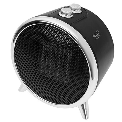 EAN 5903887806831 - Adler AD 7742 calefactor eléctrico Interior Negro, Plata 1500 W Ventilador eléctrico imagen 4
