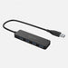 EAN 8435099531517 - Approx APPC49 hub de interfaz USB 3.2 Gen 2 (3.1 Gen 2) Type-A 5000 Mbit/s Negro imagen 1