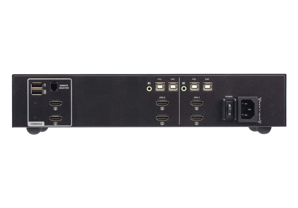 2-Port Usb - 4k Hdmi Dual Display Secure Kvm Switch Cs1142h4c-At-G