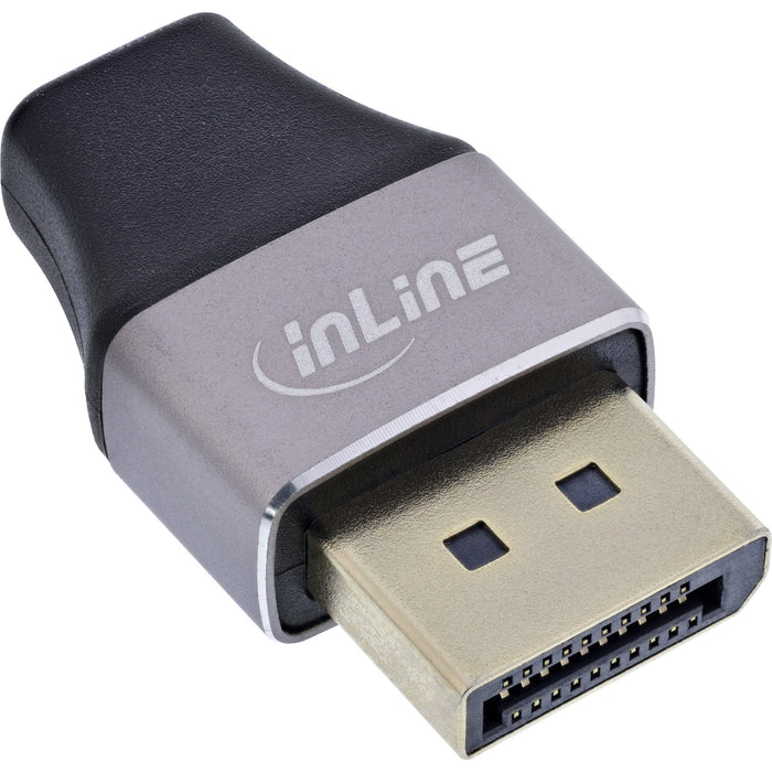 Inline® Displayport 1.4 Adapter, Dp Macho / Mini Dp Female, 8k Uhd