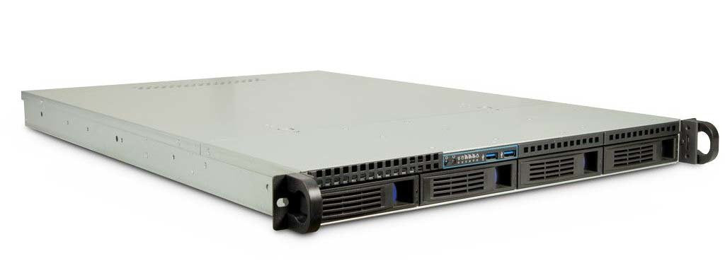 EAN 4260133126367 - Inter-Tech IPC 1U-1404 Estante Negro, Acero inoxidable imagen 1
