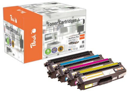 EAN 7640173438410 - Peach PT844 cartucho de tóner 5 pieza(s) Compatible Negro, Cian, Magenta, Amarillo imagen 1