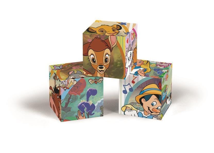 Puzzle Cubo Bambi Disney 12pzs