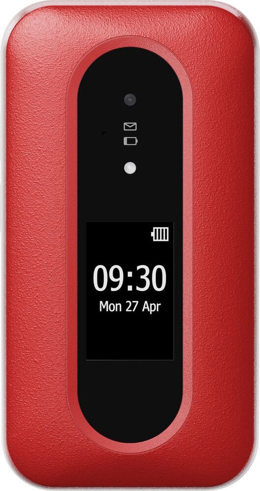 EAN 7322460087609 - Doro Leva L30 7,11 cm (2.8") 142,7 g Rojo, Blanco Característica del teléfono imagen 2