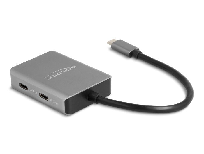 Delock 64249 Usb 10 Gbps Hub Usb Type-C De 4 Puertos Con Conector Usb Type-C