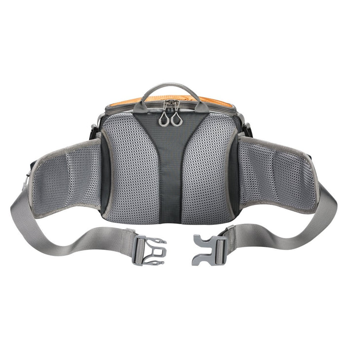 EAN 4250234505833 - Mantona 20583 estuche para cámara fotográfica Estuche con correa de transporte Gris, Naranja imagen 3
