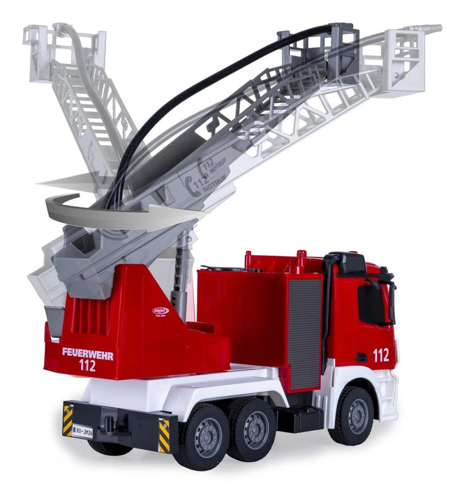 EAN 4042774474539 - Jamara Mercedes-Benz Antos modelo controlado por radio Camión de bomberos Motor eléctrico 1:26 imagen 15