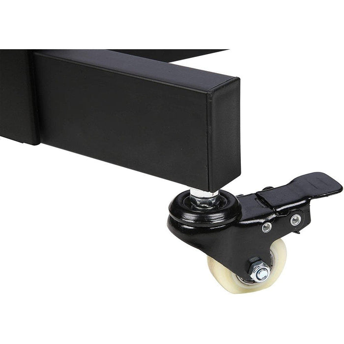 Techly Ica-Tr20 Soporte De Pie Para Pantalla Plana 94 Cm (37") Soporte De Suelo Con Ruedas Para Pantalla Plana Negro