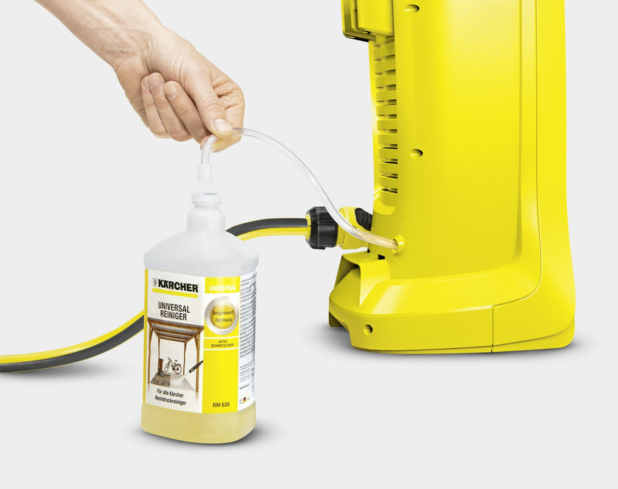 EAN 4054278305165 - Kärcher 1.117-220 Limpiadora de alta presión o Hidrolimpiadora Vertical Batería 340 l/h Negro, Amarillo imagen 2