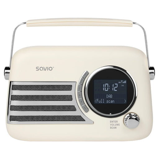 EAN 5907264110139 - Savio RS-04 radio Portátil Analógico y digital Beige, Negro imagen 1